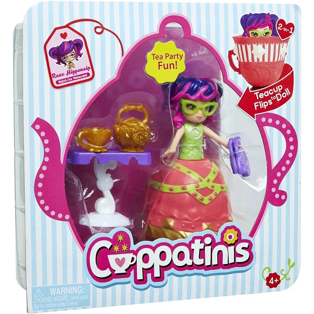 Cuppatinis Rose Hippensip and Accessories Tea Cup Toy Set‎